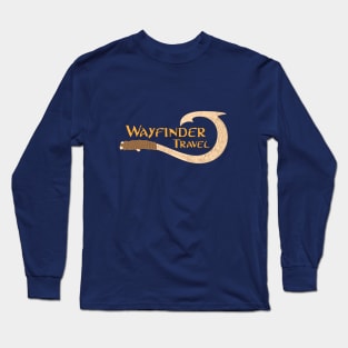 Wayfinder Travel Logo Long Sleeve T-Shirt